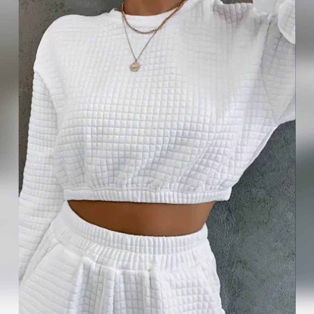 Nwot crop sweatshirt - Picture 2 of 4